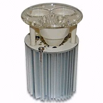 Dissipador de calor de forjamento a frio de luz LED de alumínio