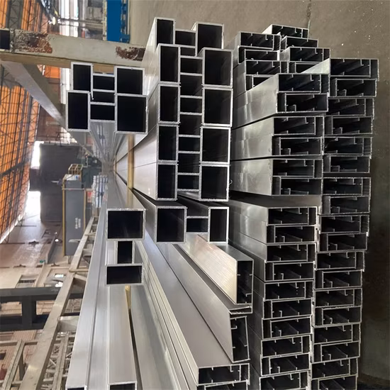 Portas e janelas de vidro duplo de alumínio por atacado da fábrica de Foshan Perfil de extrusão de porta deslizante lateral extremamente estreita Extrusão de alumínio