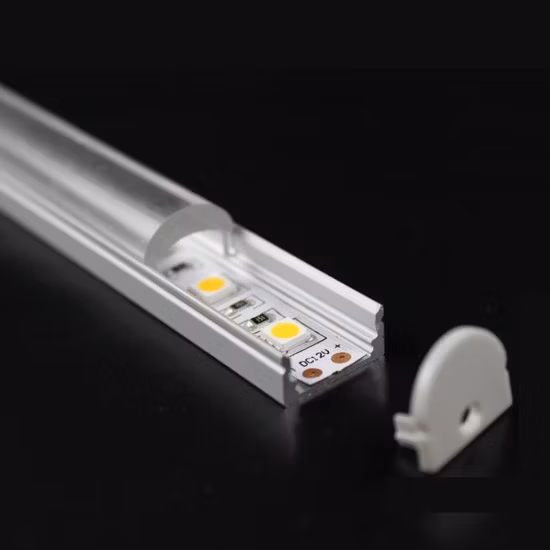 PC Difusor Hot Products Qualidade notável Perfil de alumínio LED para decoração auxiliar Iluminação Alta Lumendot Livre IP67