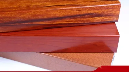 Extrusão de alumínio fabricada na China para trilhos