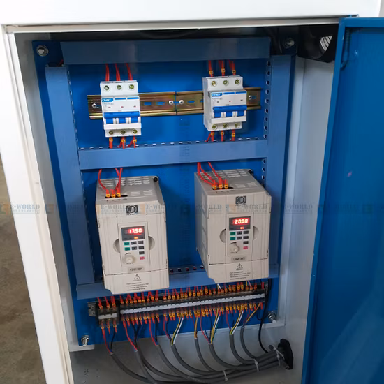 China Eworld Máquina de dobra CNC de fácil operação para perfil de alumínio