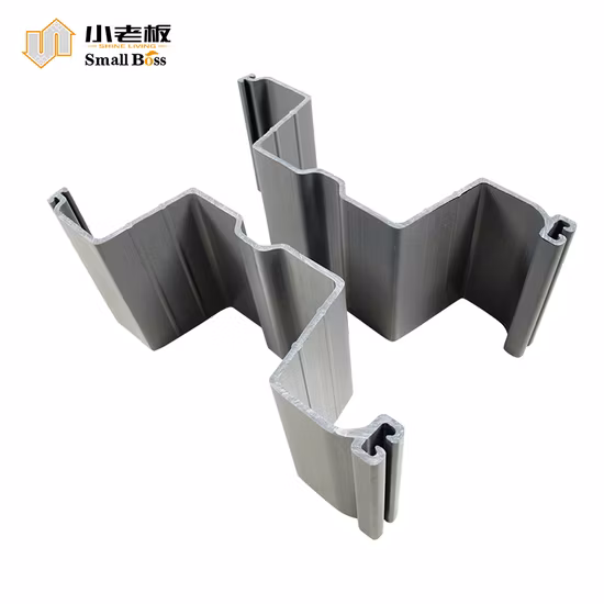 Extrusão de Folha de Plástico Material Composto Cor Cinza Estacas Pranchas de Vinil PVC Tipo U