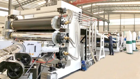 Máquina extrusora Extrusão de poliestireno de alto impacto (HIPS) de plástico