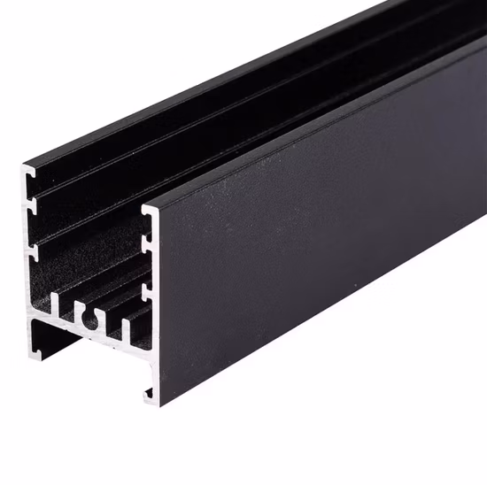Pxg-205-1 Perfil de LED de alumínio de extrusão de canal anodizado 6063 à prova d'água