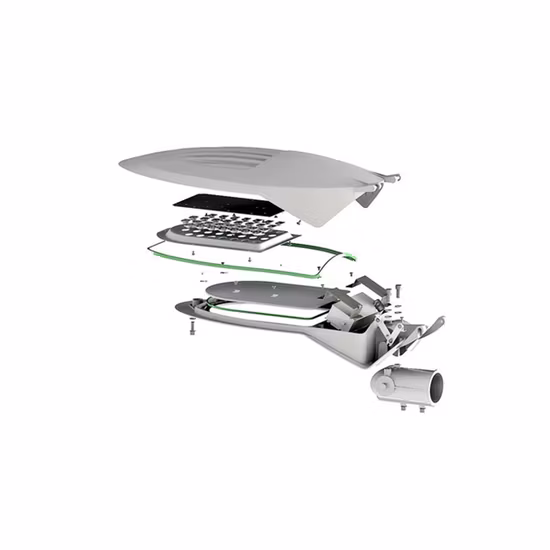 Fundição sob pressão de alumínio para peça de carcaça de luz LED